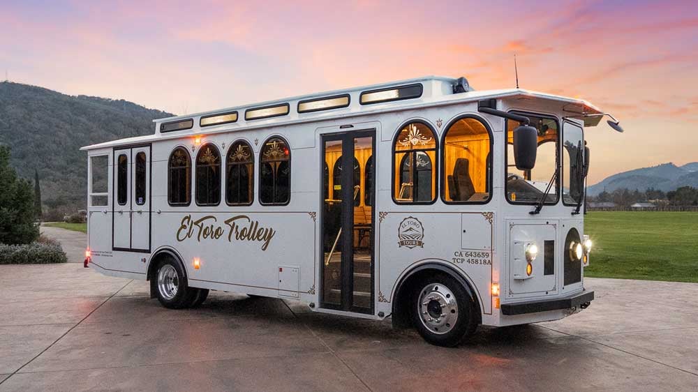 El Toro Tours Cable Car bus