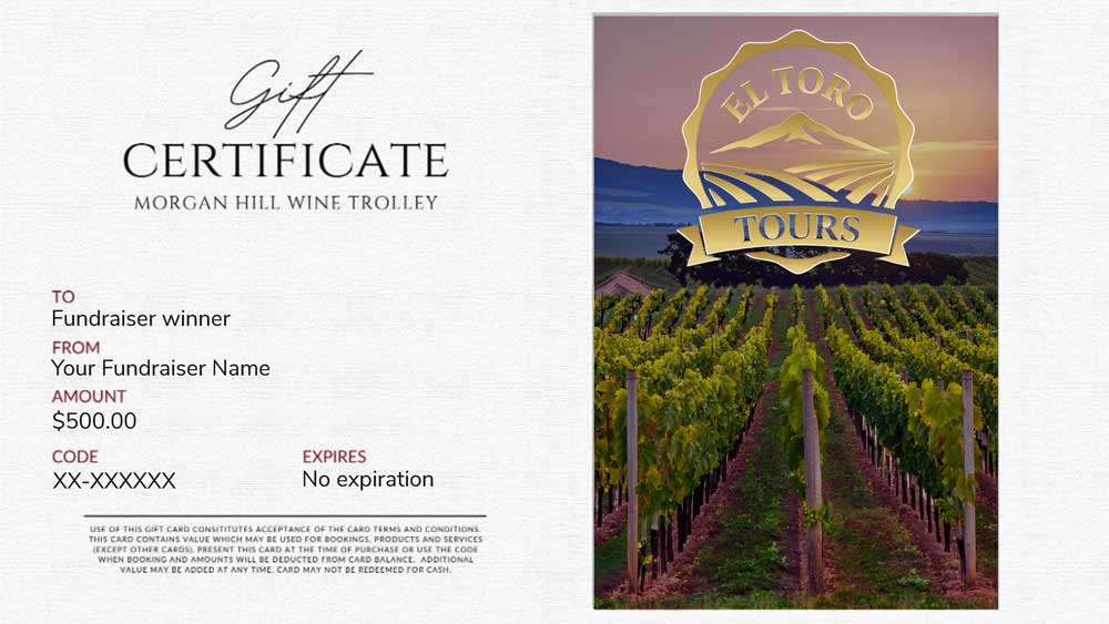EL TORO TOURS GIFT CARD